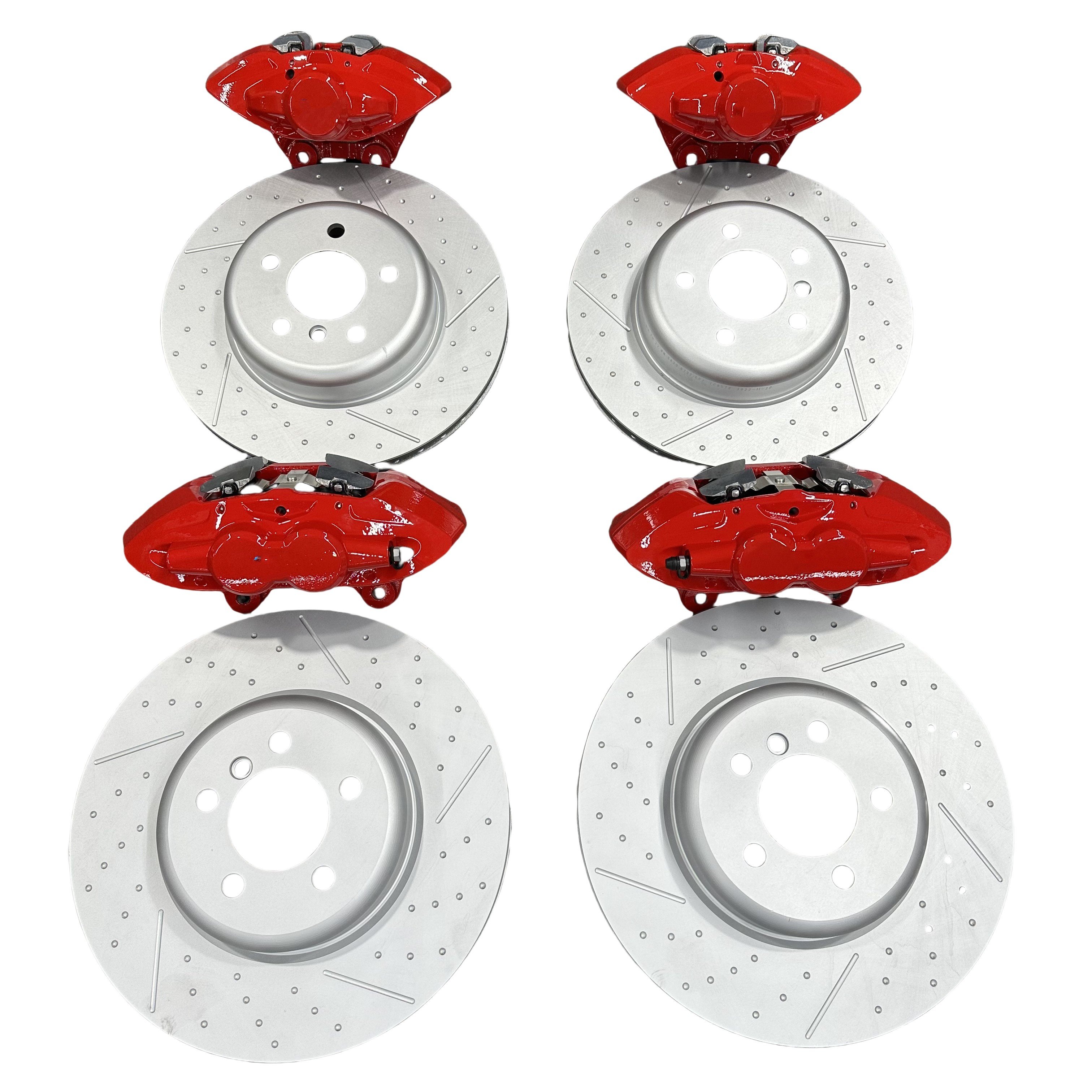 4 Piston Brake Caliper 4 Pot for Nissan for Mazda for Subaru Brake Disc Big Brake Kit Rotor
