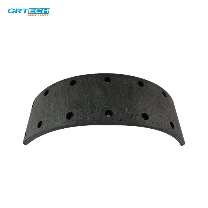 1308 Good Performance Auto Brake Parts Truck Brake Shoe Lining Price for American Trailer