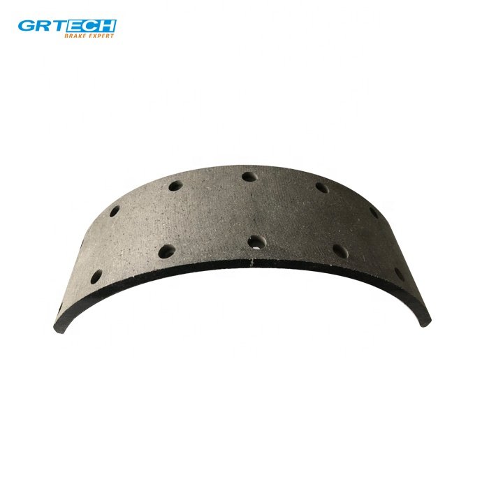 1308 Good Performance Auto Brake Parts Truck Brake Shoe Lining Price for American Trailer