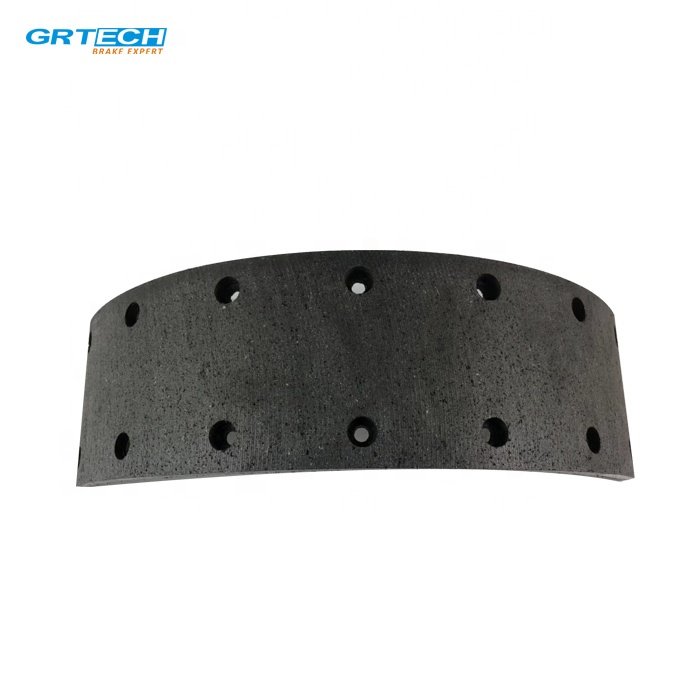 1308 Good Performance Auto Brake Parts Truck Brake Shoe Lining Price for American Trailer