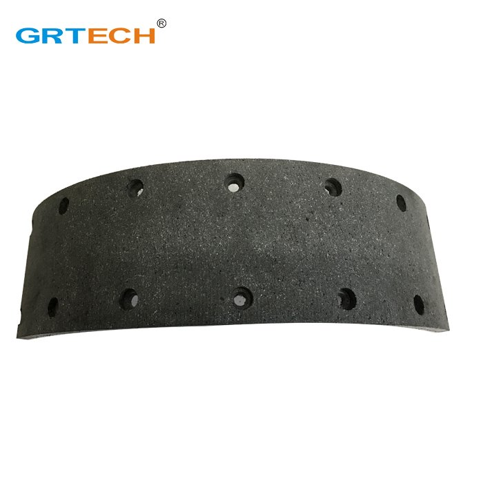 1308 Good Performance Auto Brake Parts Truck Brake Shoe Lining Price for American Trailer