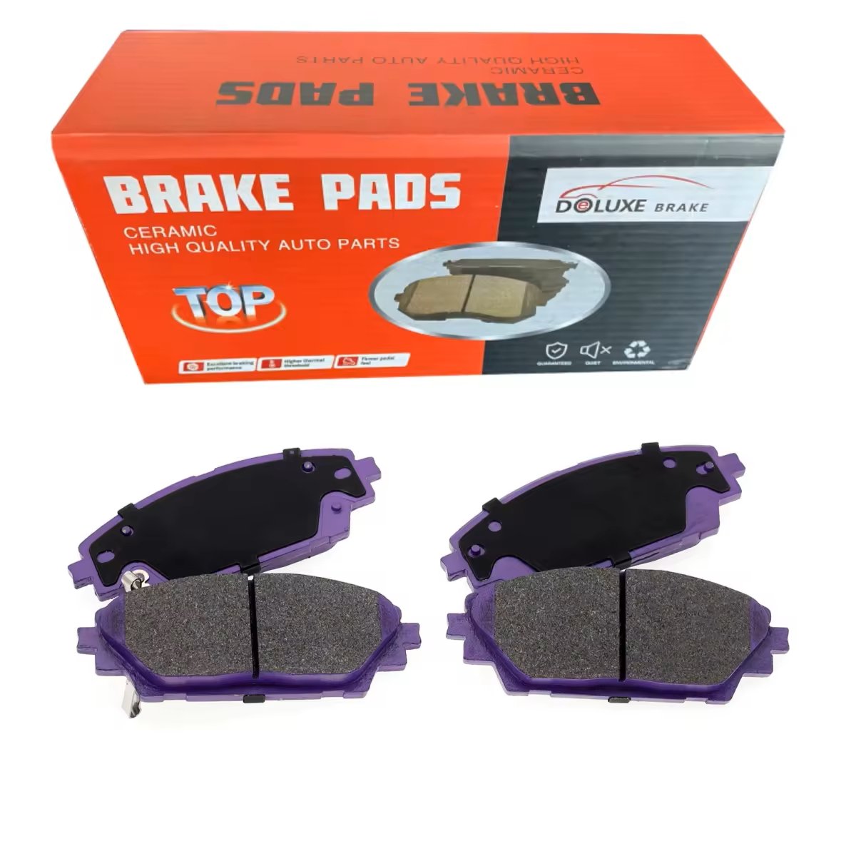 China Factory Wholesale Automatic Brake Systems Spare Parts Car Disc Ceramic Auto Brake Pads for Toyota HIACE Cars