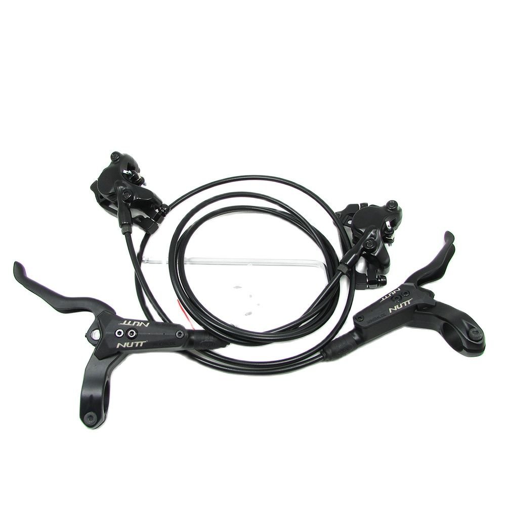 NUTT MTB Bike Hydraulic Disc Brake 800/1400mm Bike Oil Pressure Brake Bicycle Clamp Mountain Bike Caliper Parts Update Set