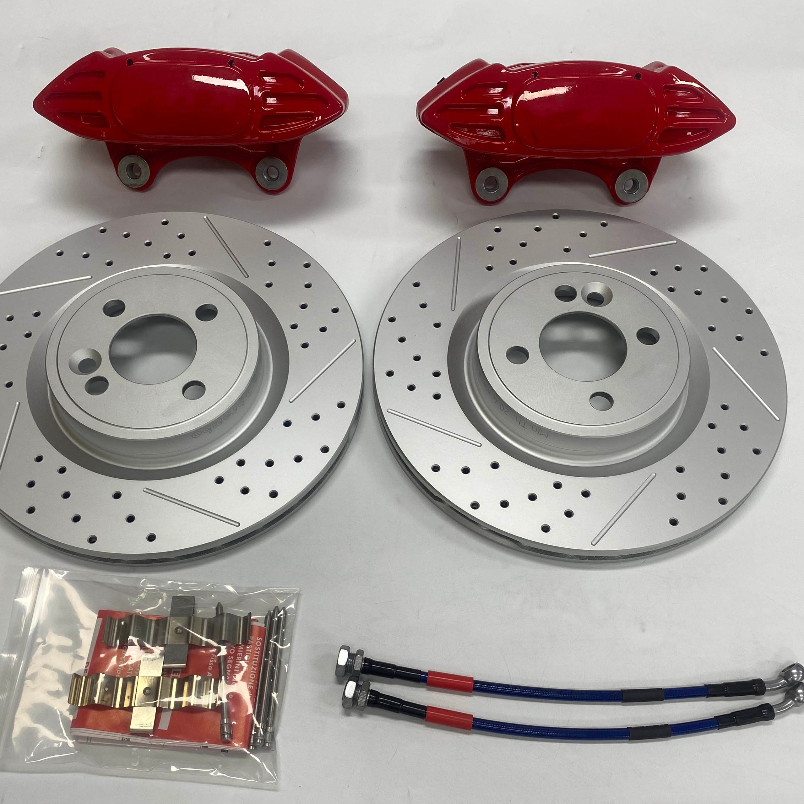 High Quality Brake Caliper 4 Piston Racing Brake System Big Brake Kit for JCW MINI Honda Civic JAZZ FIT GE6 FK FD FN AP1 EK4 DC2