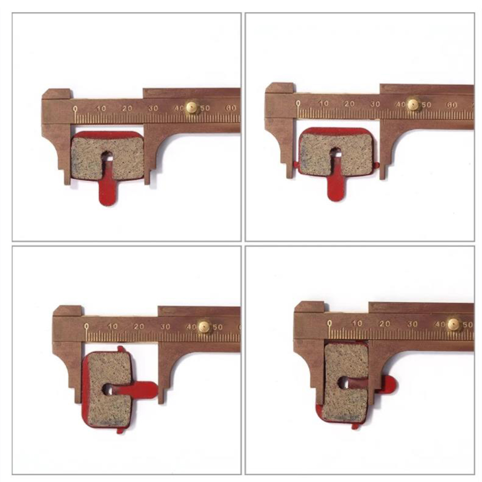 PUSAI Factory Supply Semi-Metallic Bike Brake Pads for MTB and BMX Cycle Parts with Hardware for Disc Braking System