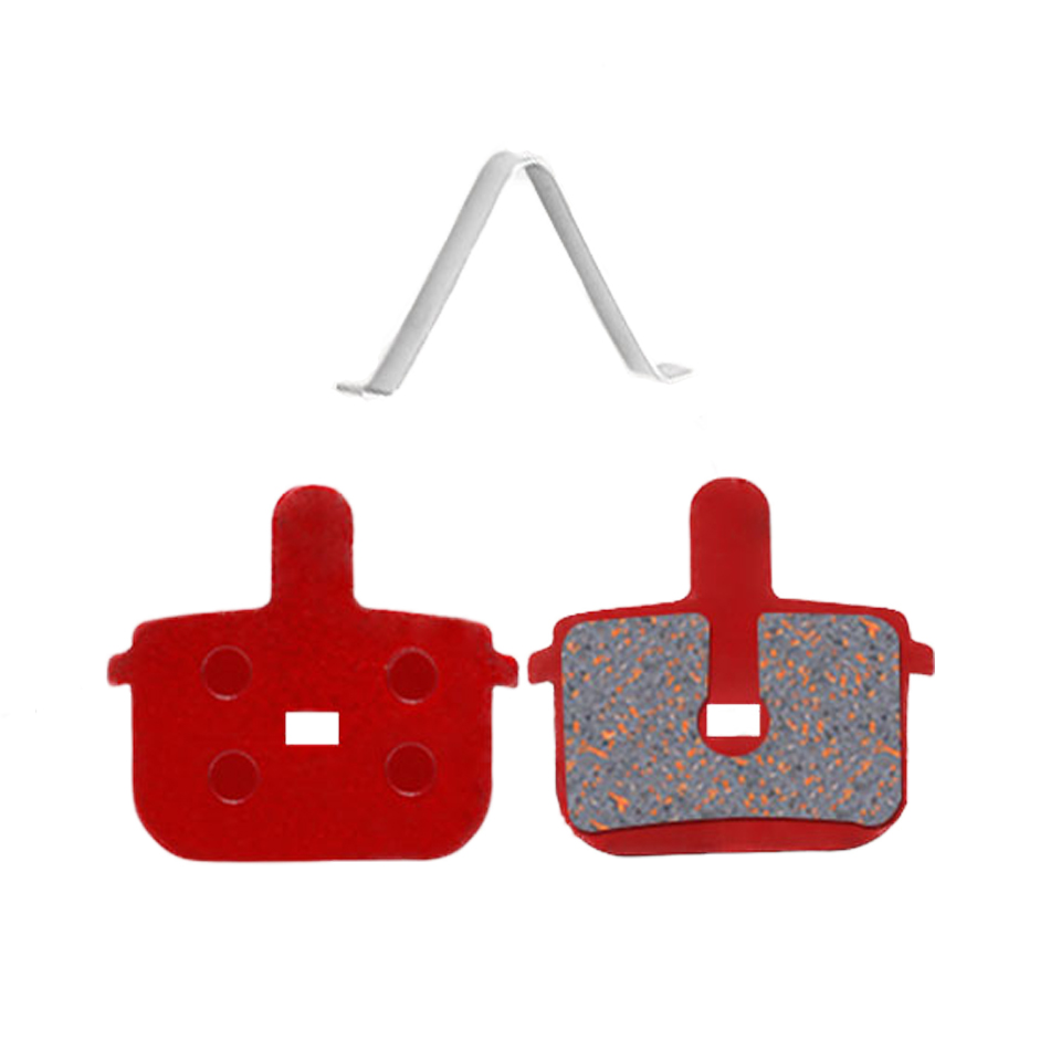 PUSAI Factory Supply Semi-Metallic Bike Brake Pads for MTB and BMX Cycle Parts with Hardware for Disc Braking System