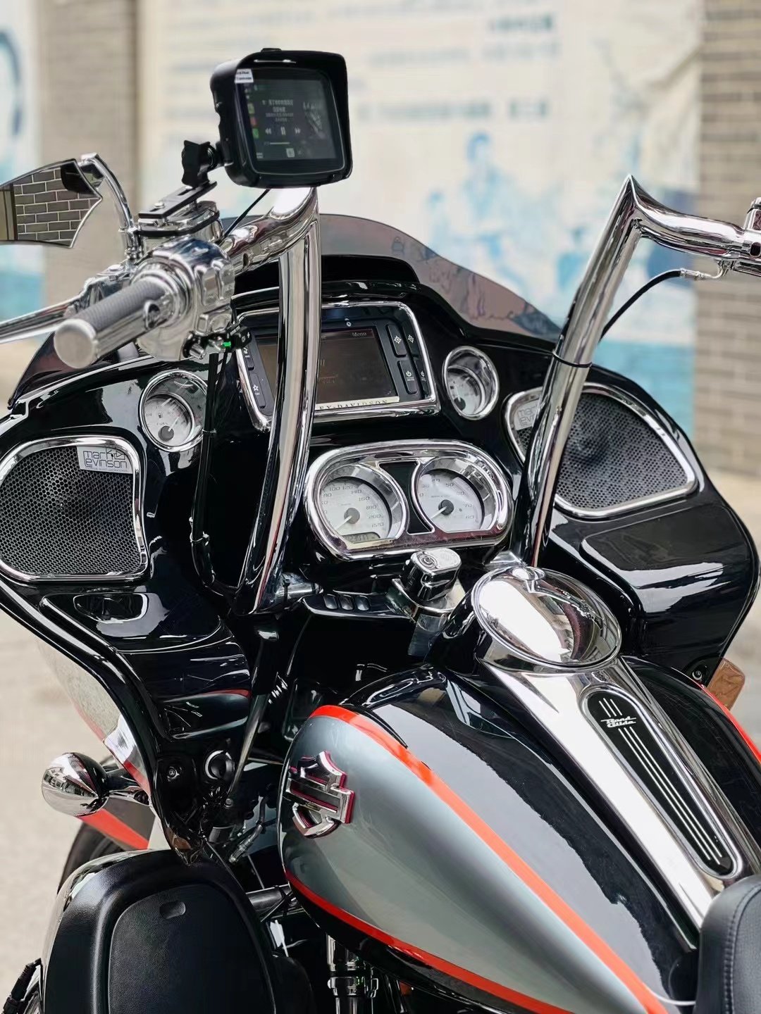 Cruiser Motorcycles Citycoco Davidson Sportster Mini Electric Scooter Double Lamp