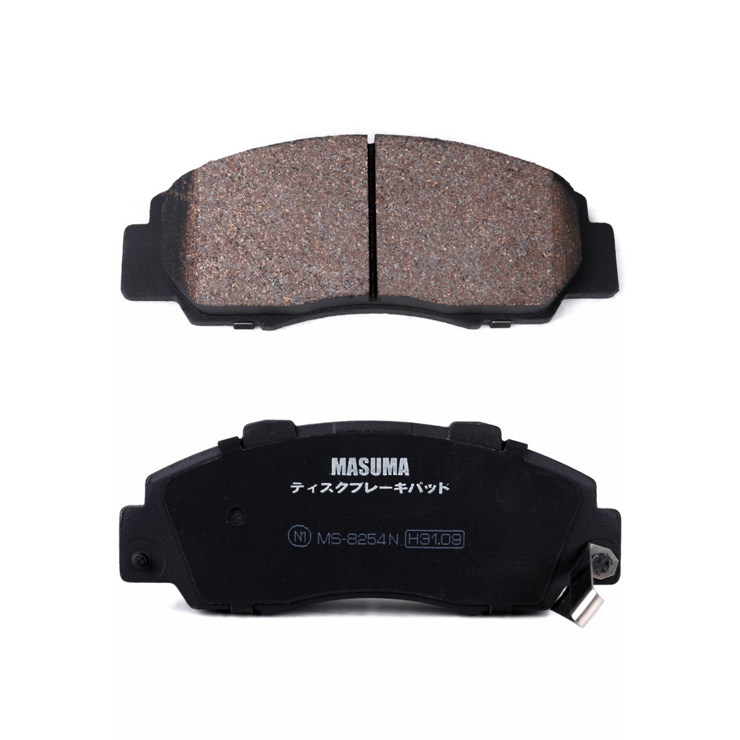 MASUMA MS-8254N Auto Parts and Accessories Front Ceramic Brake Pad Kit for Honda CR-V Accord Civic & Isuzu 06450-S0A-J00