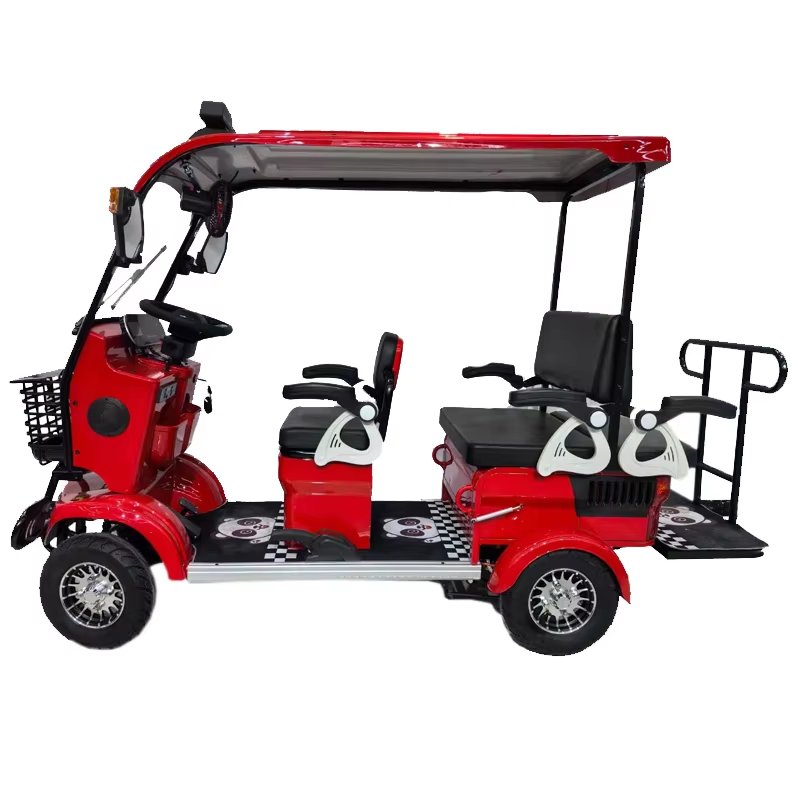 Hot-selling Mobility Scooter for Adults Colorful Colors Six Large Capacity Storage Space Optional Accessories E Bike 4 Wheels