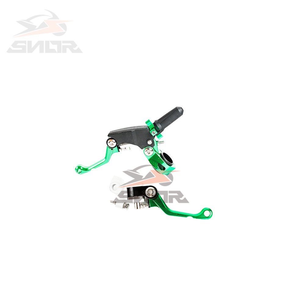 SNOR Universal GEN2 Foldable Clutch Lever Brake Handle for Off Road Motorcycles CNC Aluminum L R Handle Assembly Kit