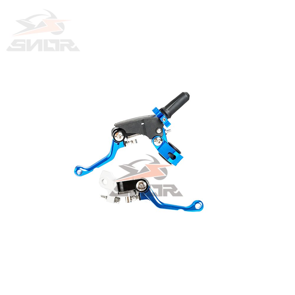 SNOR Universal GEN2 Foldable Clutch Lever Brake Handle for Off Road Motorcycles CNC Aluminum L R Handle Assembly Kit