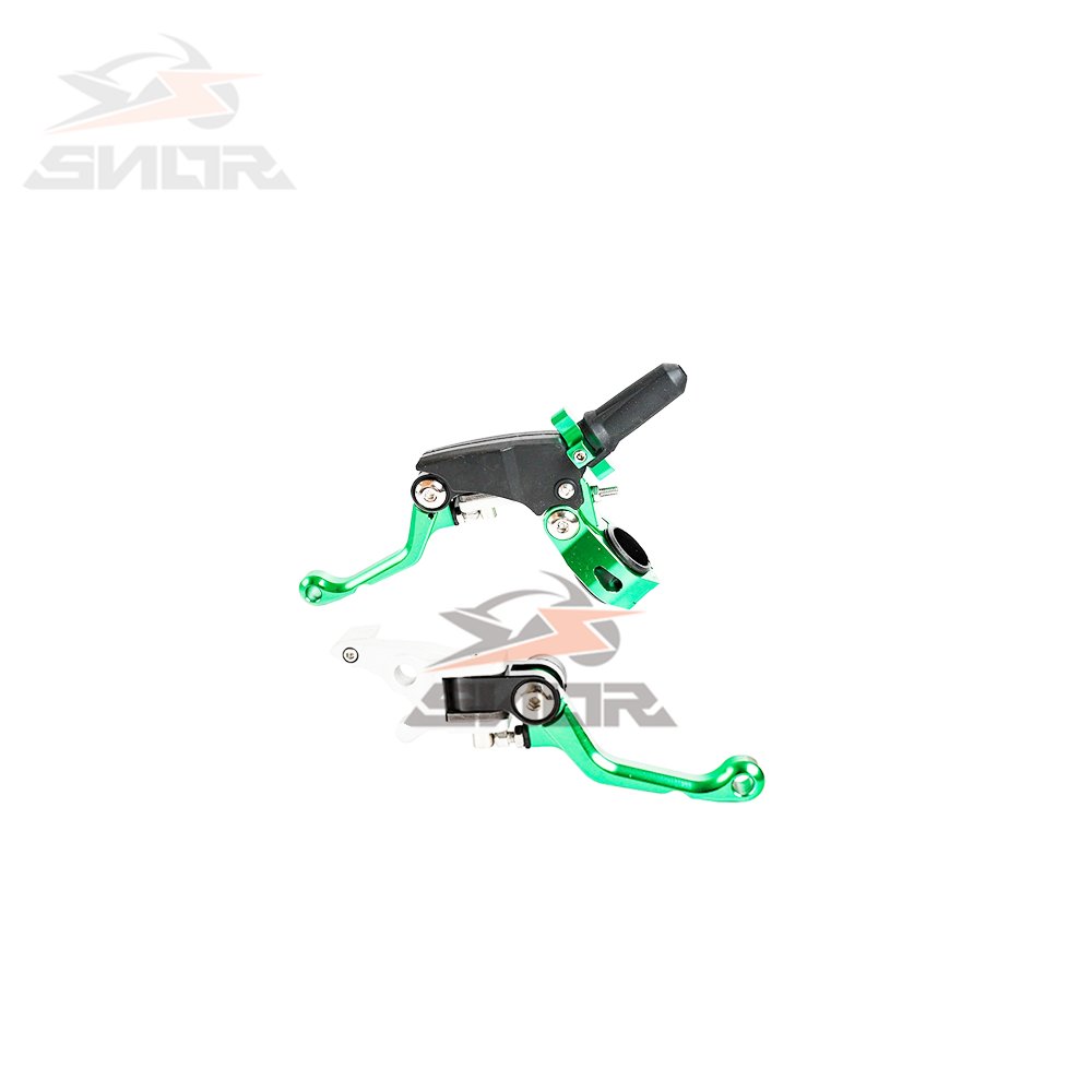 SNOR Universal GEN2 Foldable Clutch Lever Brake Handle for Off Road Motorcycles CNC Aluminum L R Handle Assembly Kit