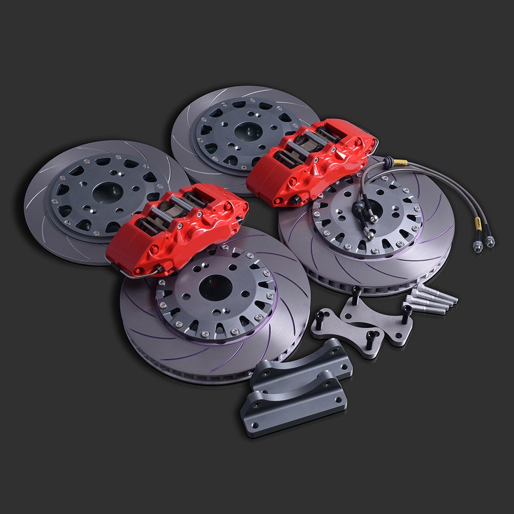 JZRacing-39-B High-Performance Dragon Brake Disc Caliper Kits UP-9040 6 Pistons BBK Tuning Brake Systems for X6 F16 G06 X5m X7