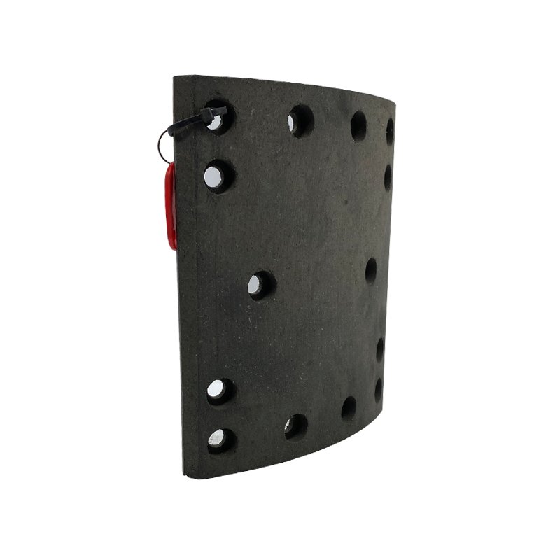 19244/09 HOWO Brake Lining for HOWO Truck Brake Pad With 14 Holes Hamako Auto Spare Parts Non Asbestos Lining Brake Shoe