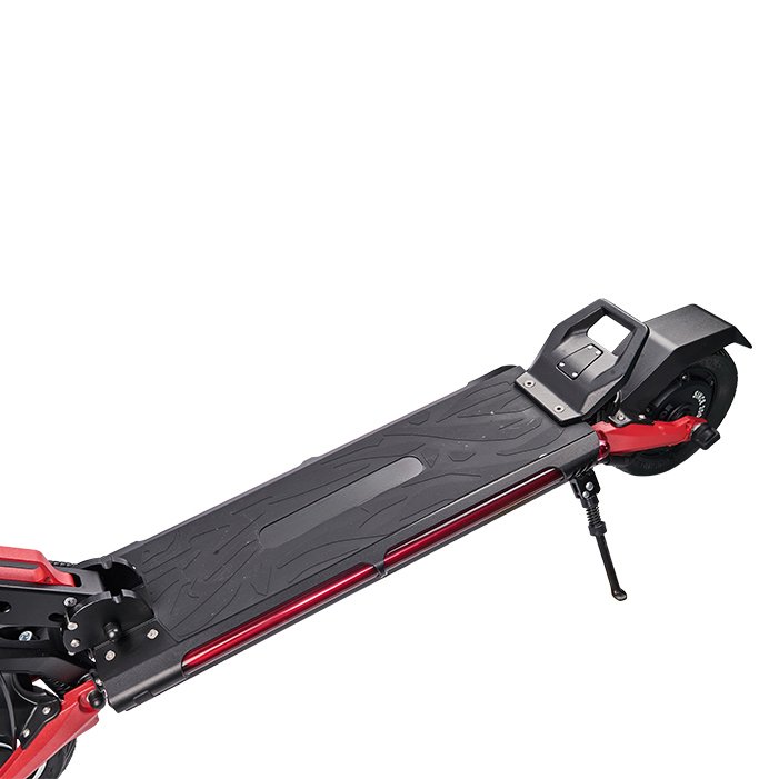 GUYON 8 Inch Powerful Foldable Electric Scooter 45km/h 2*600W Motor Lithium Battery LED Front Brake Designed Adults Scooter