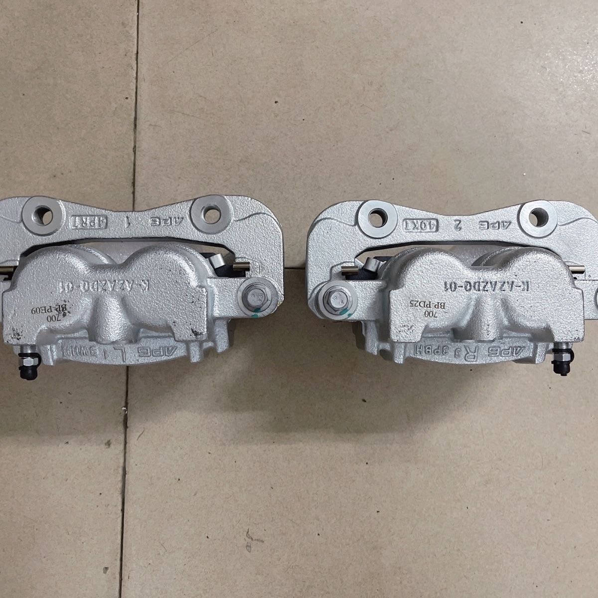 High-quality Aluminum Alloy Brake Calipers Front Brake Caliper for ZX Auto Terralord