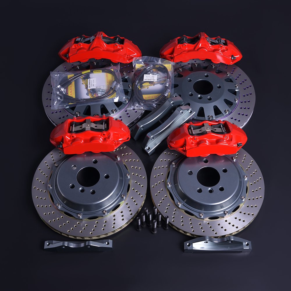 GT6 Big 6 Pot Brake Caliper Rear Disk Kit for w221 GLE W177 W176 W205 W204 C203 C204 AMG GT You Can Customize the logo