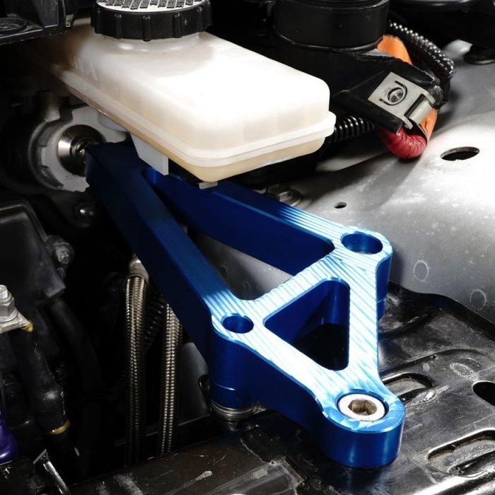 Factory Custom Precision Aluminum Brake Master Cylinder Brace for Tes-la Model 3