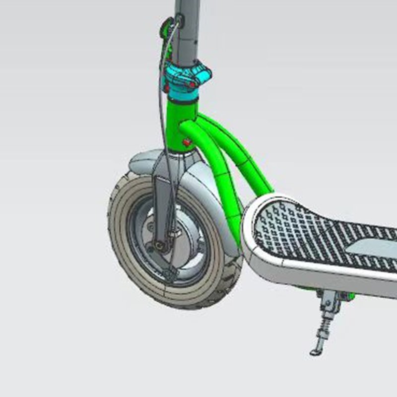 Hot Sale Battery Foldable Two Wheel Fast Self-balancing Electric Scooter 350W Electric Moped Scooter for Adults