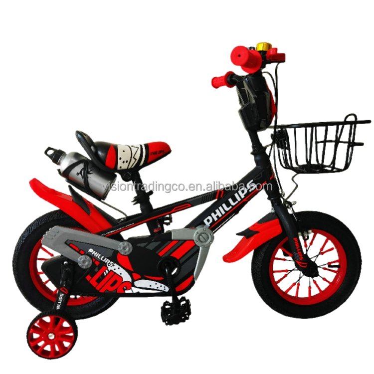 China Supplier 2024 New Children's Bicycle 12 Inch Kids Bicycle 3-8 Year Children Bike