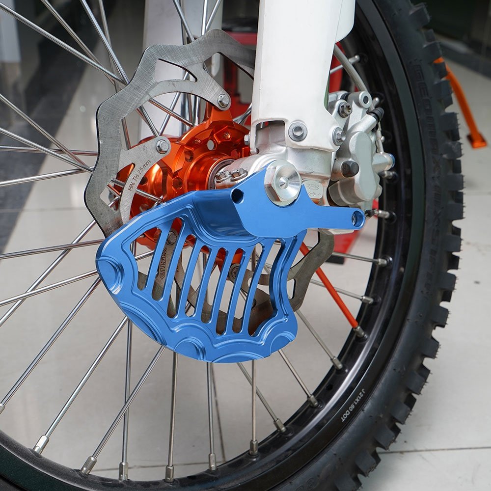 NiceCNC Front Brake Disc Rotor Guard Protector for KTM 250SX 250SXF 300XCW 350EXC-F 2016-2019 2020 450XCF 2015