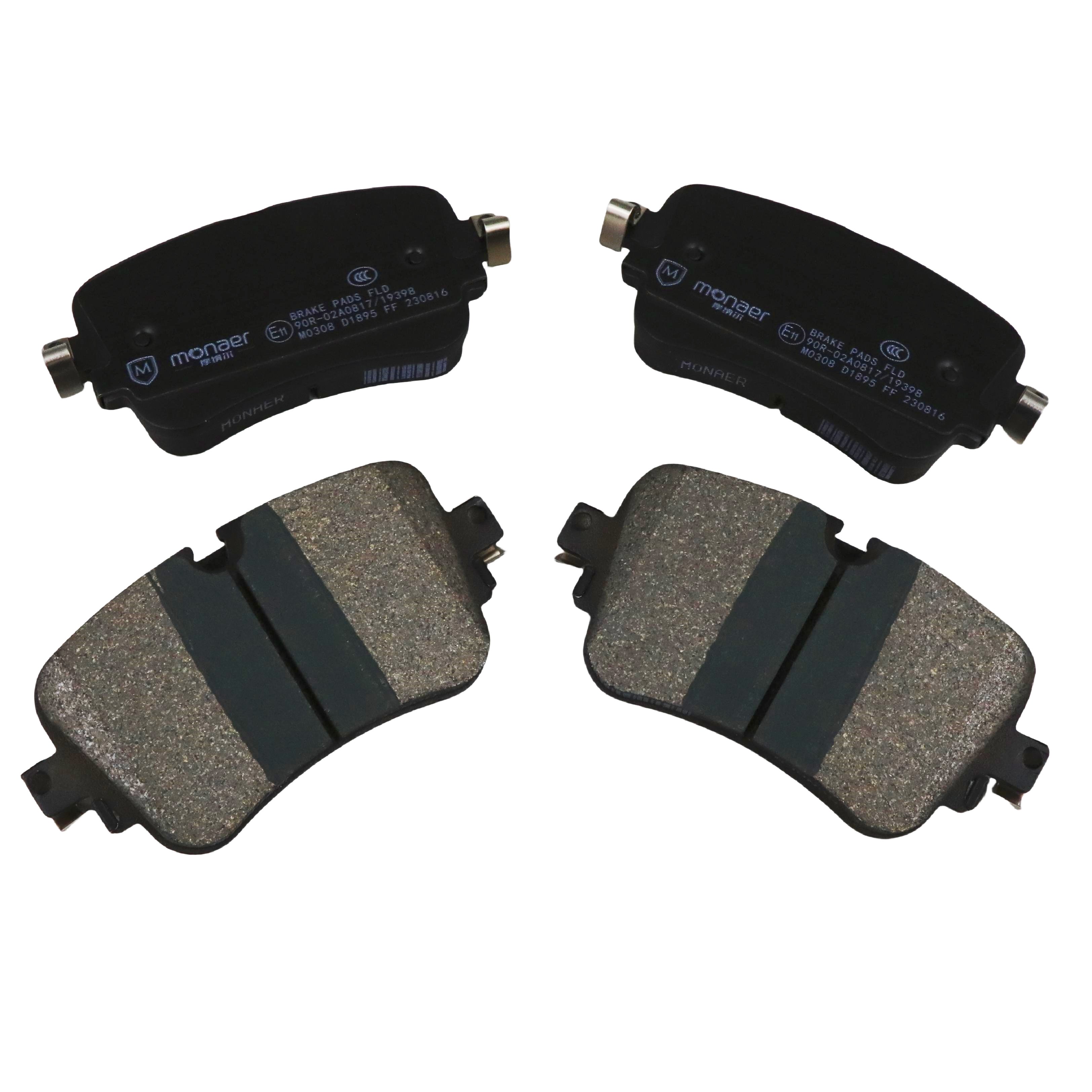 SP4109 Monaer Auto Spare Parts Disc Brake Pad D1895 Ceramic Brake Pads for AUDI Q7