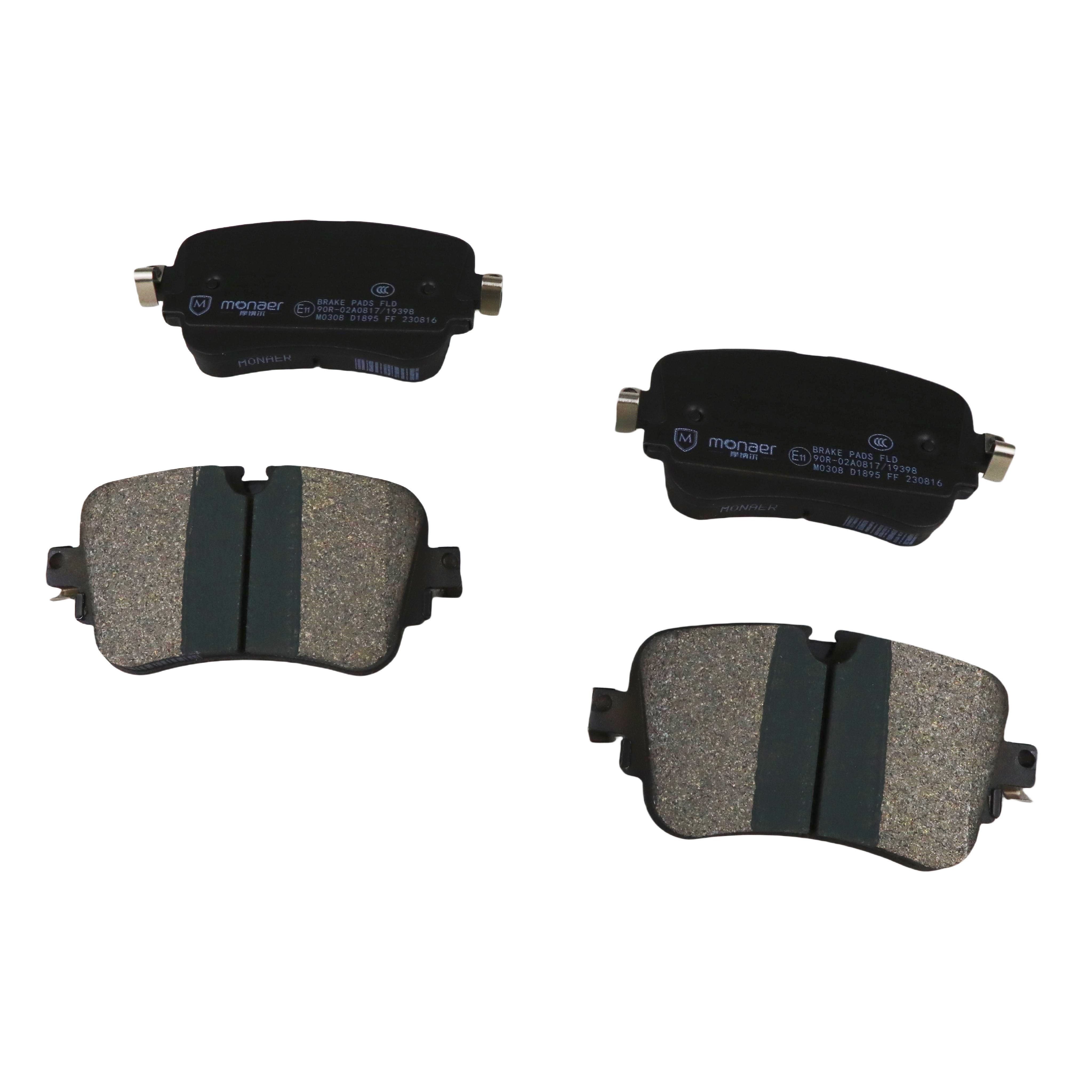 SP4109 Monaer Auto Spare Parts Disc Brake Pad D1895 Ceramic Brake Pads for AUDI Q7