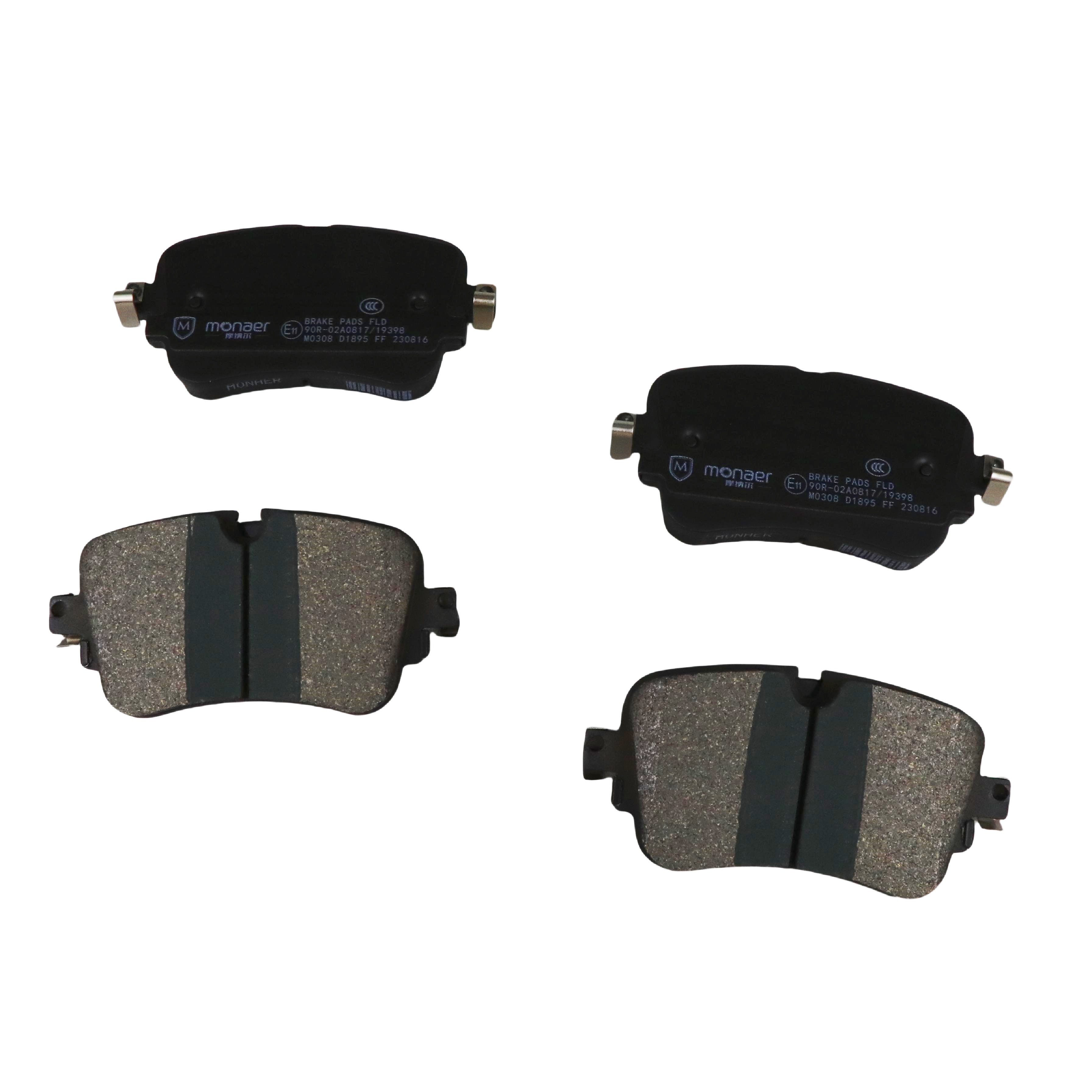 SP4109 Monaer Auto Spare Parts Disc Brake Pad D1895 Ceramic Brake Pads for AUDI Q7