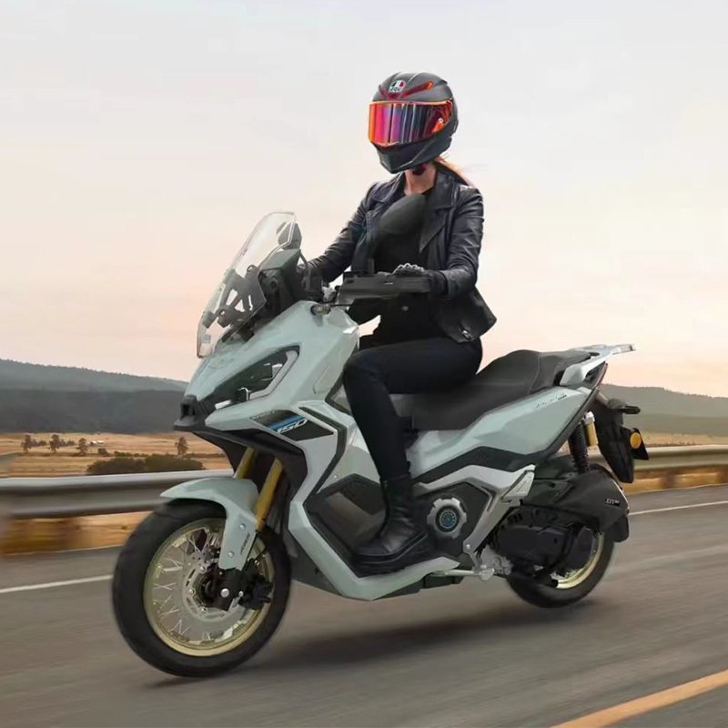 ADV150cc Water Cooled Front Inversion&rear Double airbag Digital Speedometer Gasoline Moped EFI on Sale