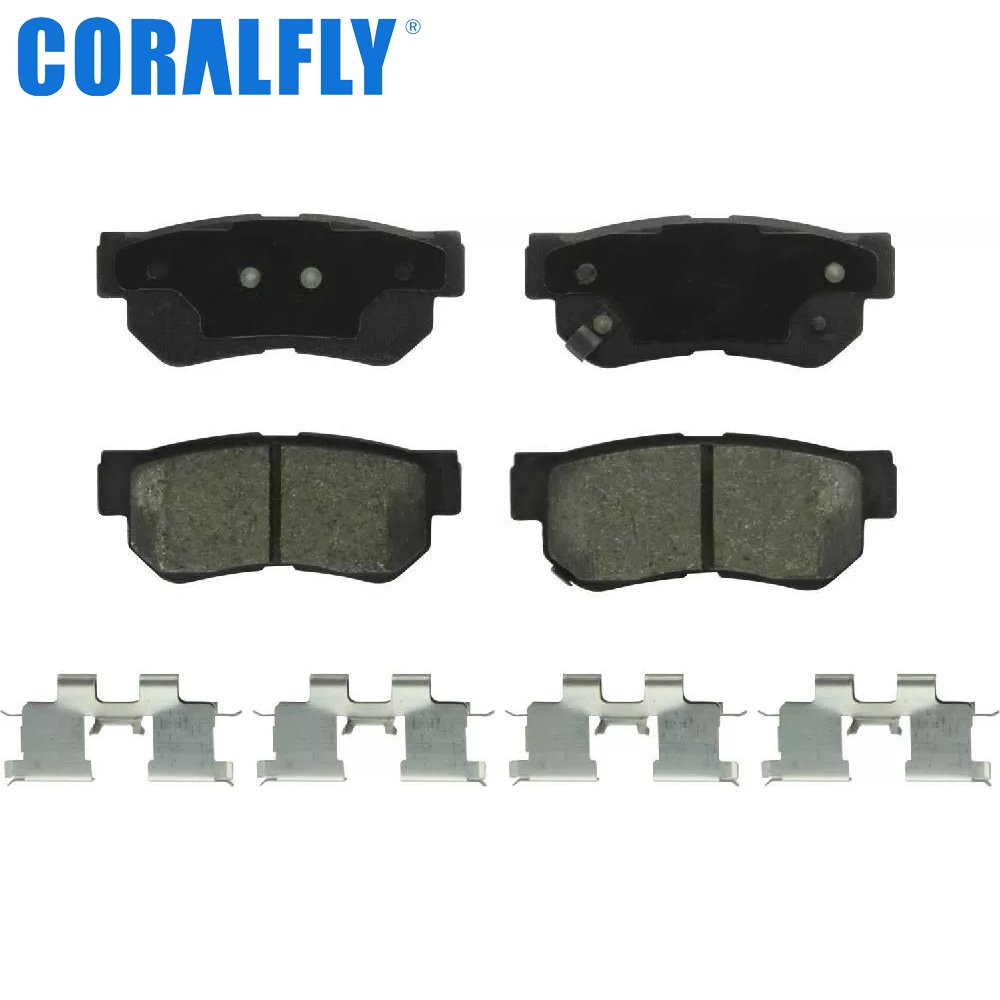Coralfly Direct Sales Reasonable Price Brake Pads Ceramic 58101-2CA10 58101-2CA11 Brake Pad for hyundai