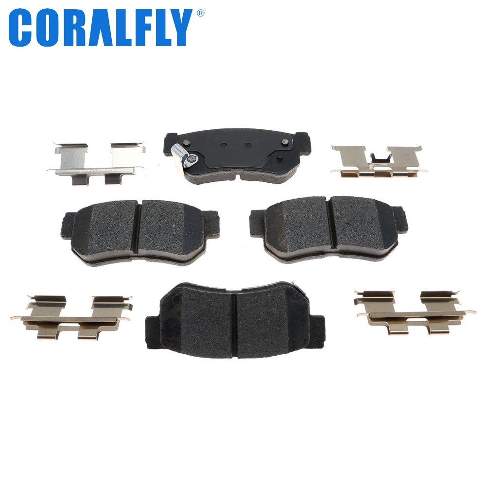 Coralfly Direct Sales Reasonable Price Brake Pads Ceramic 58101-2CA10 58101-2CA11 Brake Pad for hyundai