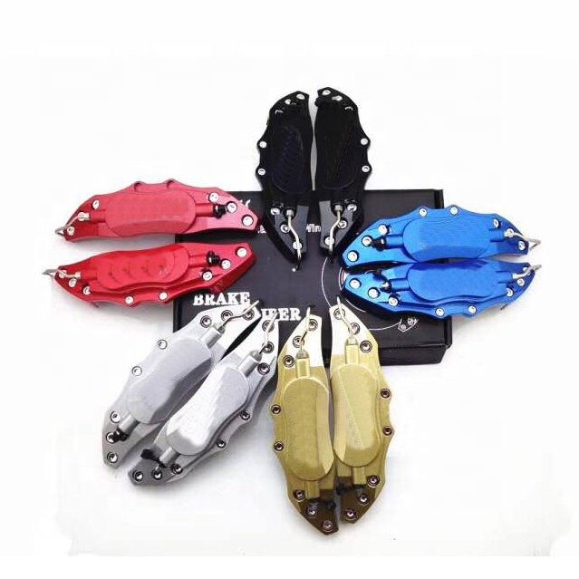 JDMotorsport88 Auto Universal Car Racing Black Metal Brake Caliper Covers