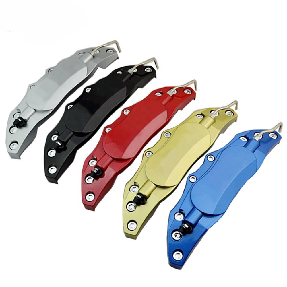 JDMotorsport88 Auto Universal Car Racing Black Metal Brake Caliper Covers