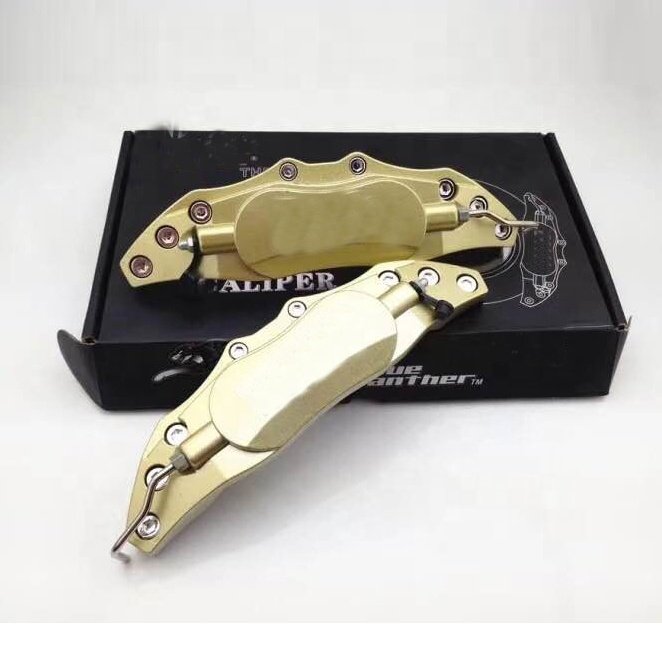 JDMotorsport88 Auto Universal Car Racing Black Metal Brake Caliper Covers