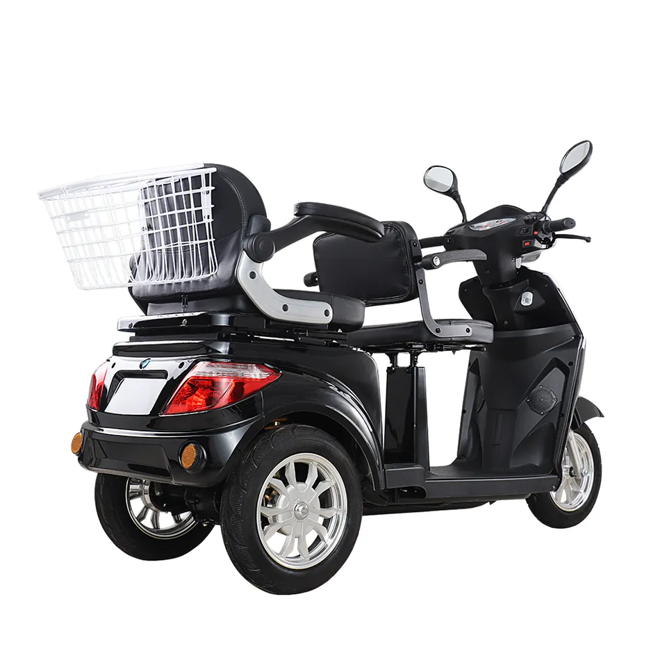 60v 500w EEC Approval Three Wheeler 3 Wheel 2 Passenger Customized Drifting Electric Trike Drift Scooter / Electric Motorcycle