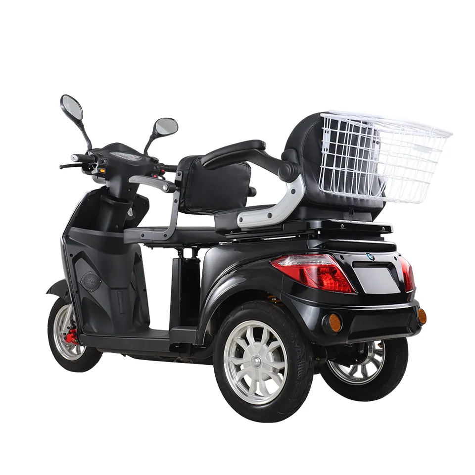 60v 500w EEC Approval Three Wheeler 3 Wheel 2 Passenger Customized Drifting Electric Trike Drift Scooter / Electric Motorcycle