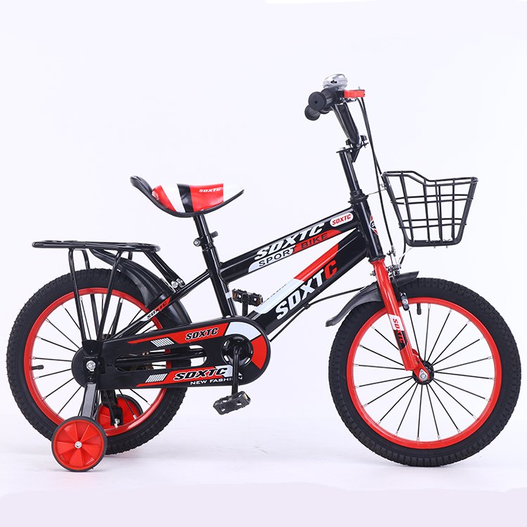 Cheap 12inch Cool Stickers Kids Bike Red Color Mini Bicycle for Kids Boy Bicicleta Kids Child with Colors Wheels