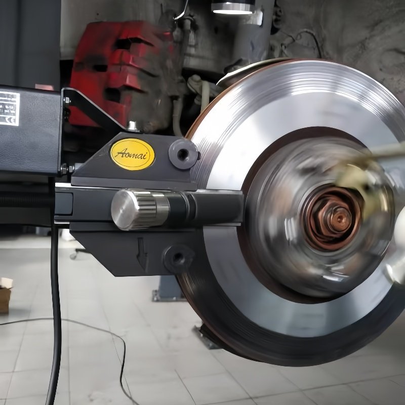 Multifunction Car Repair Brake Disc Drum Lathe Disc Grinder Optical Brake Disc Drive Machine