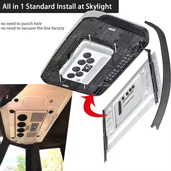 Wholesale Split Machine 24v 500-2600W Auto Rv Tractor Cab Truck Sleeper air Conditioner R134a Parking Cooler