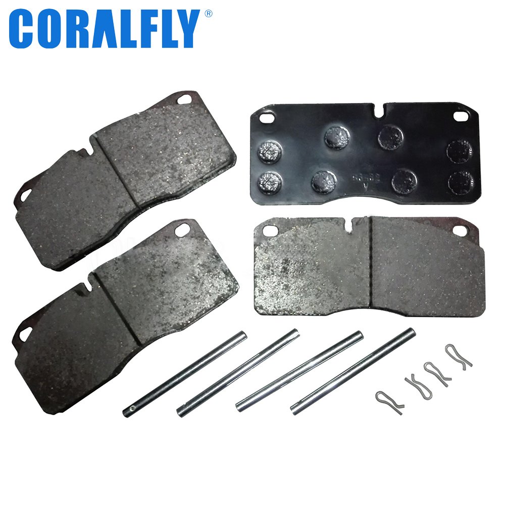 Coralfly Premium WVA29067 New OE Condition Model Truck Brake Pads for RENAULT TRUCKS ACTROS 5001014704 5001825639 IVECO 1906297