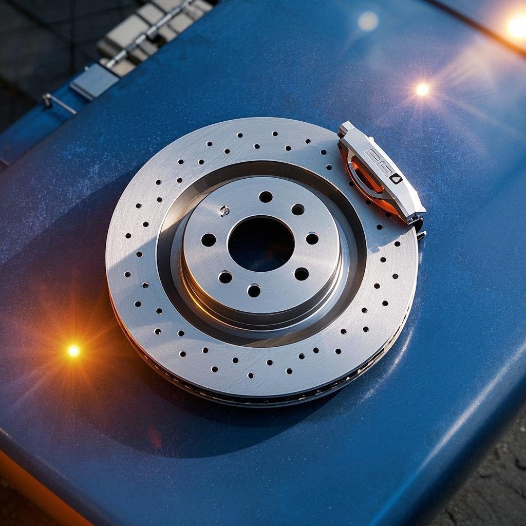 Wholesale Price Drilled Style Brake Discs Brakes Rotors for Rear Wheel 18 19 Inches