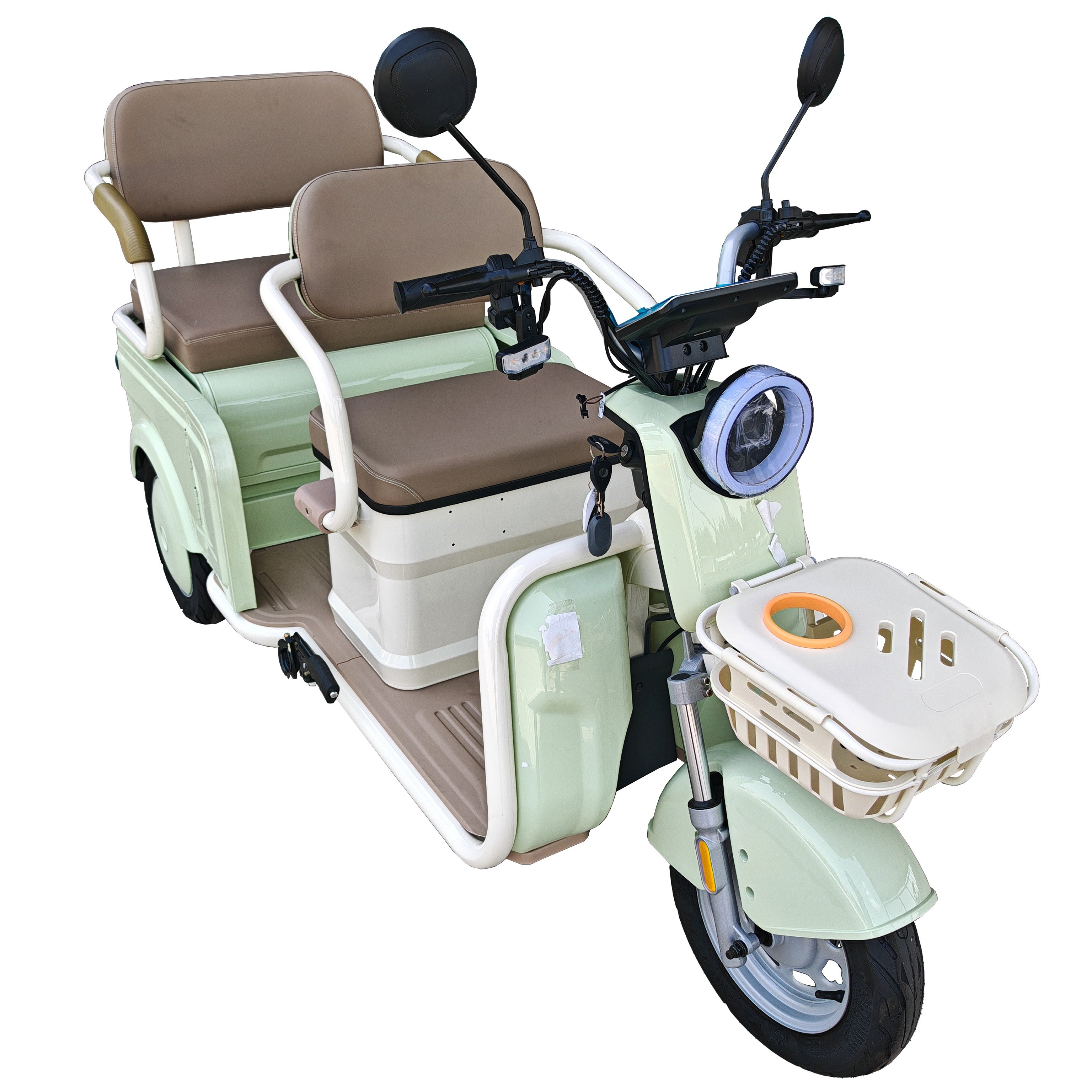 Wholesale Classic Design Passenger 3-wheel Electric Scooter Electric Trike 48v 500wElectric Pedicab Rickshaw Passenger Tricycle