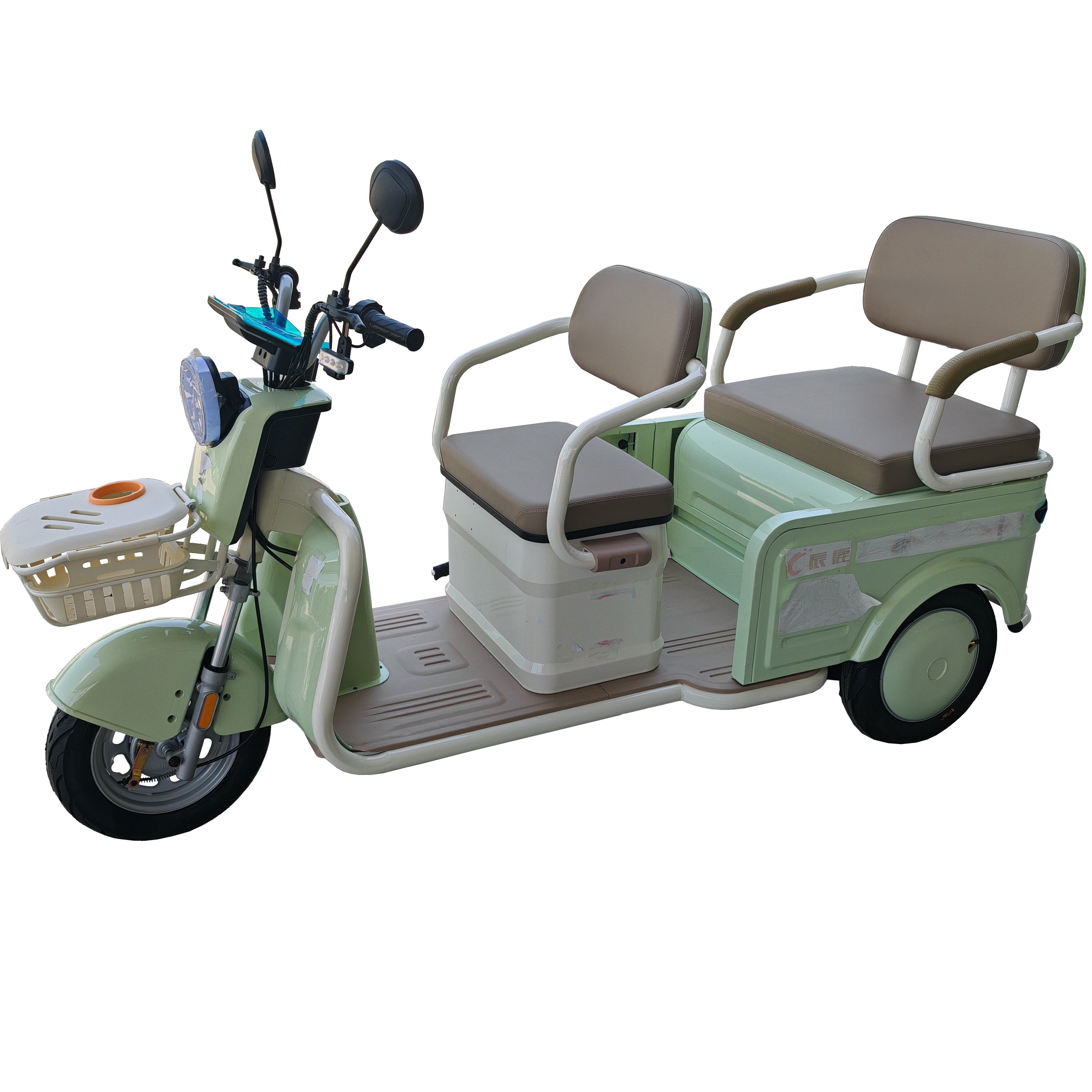 Wholesale Classic Design Passenger 3-wheel Electric Scooter Electric Trike 48v 500wElectric Pedicab Rickshaw Passenger Tricycle