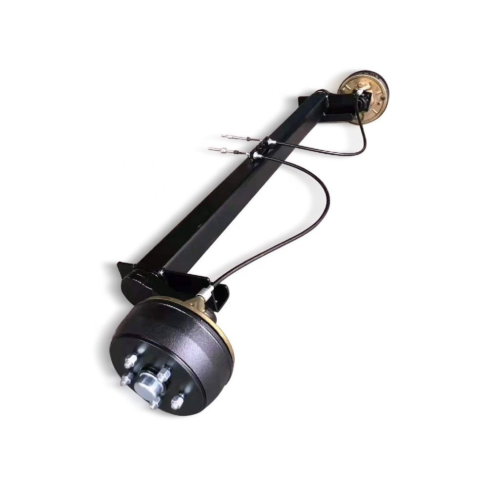 3500 Lbs Torsion Trailer Axles with 5 on 4.5 Bolt Pattern Hub Drums and Electric Brakes