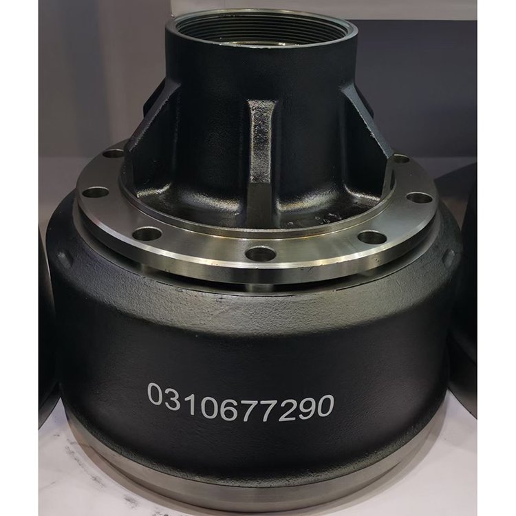 Howo A7 Brake Drum for Truck Trailer Parts Drum Brakes Wg4075450001 for Sinotruk C7h/T7h/T5g