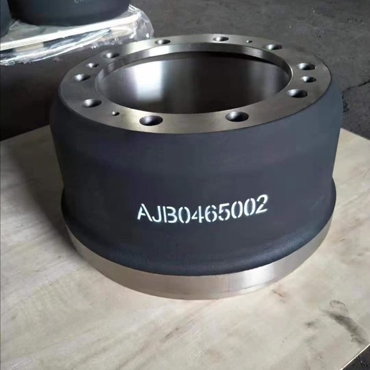 Howo A7 Brake Drum for Truck Trailer Parts Drum Brakes Wg4075450001 for Sinotruk C7h/T7h/T5g