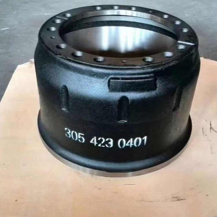 Howo A7 Brake Drum for Truck Trailer Parts Drum Brakes Wg4075450001 for Sinotruk C7h/T7h/T5g