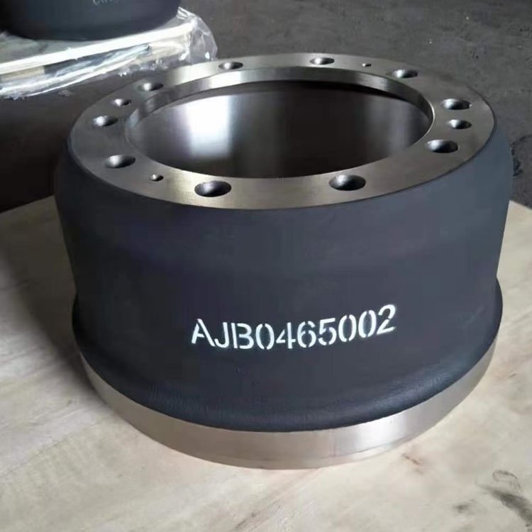 Howo A7 Brake Drum for Truck Trailer Parts Drum Brakes Wg4075450001 for Sinotruk C7h/T7h/T5g