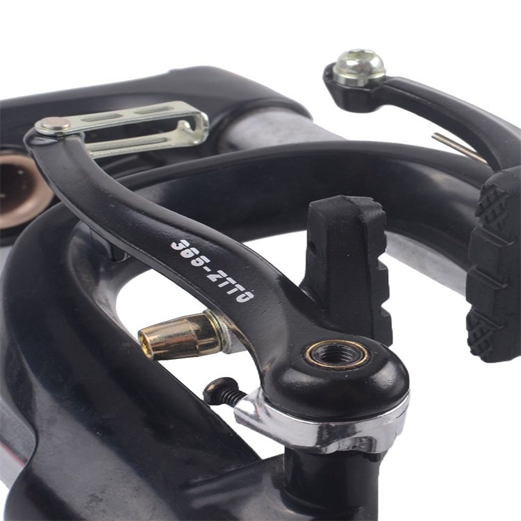 Bike Linear Pull V Brake Caliper Set with Brake Pads for MTB Mountain Bicycle BMX Cruiser