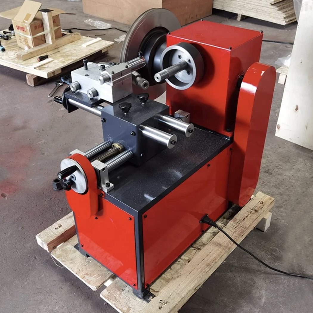 GookiiTech Brake Disc Rectifier Brake Disc Repair Machine for Auto Vehicle Brake Drum Disc Lathe Machine